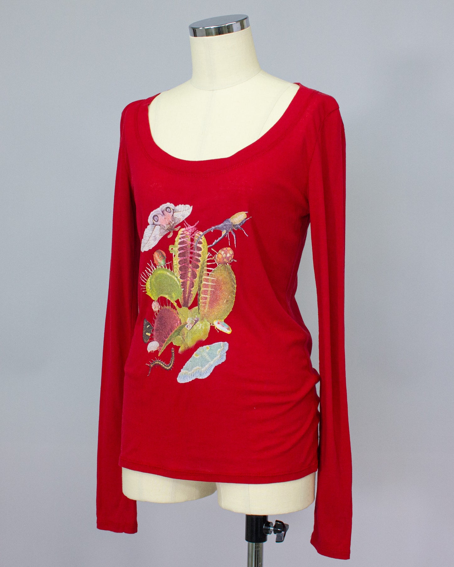 Venus Fly Long Tshirts RED