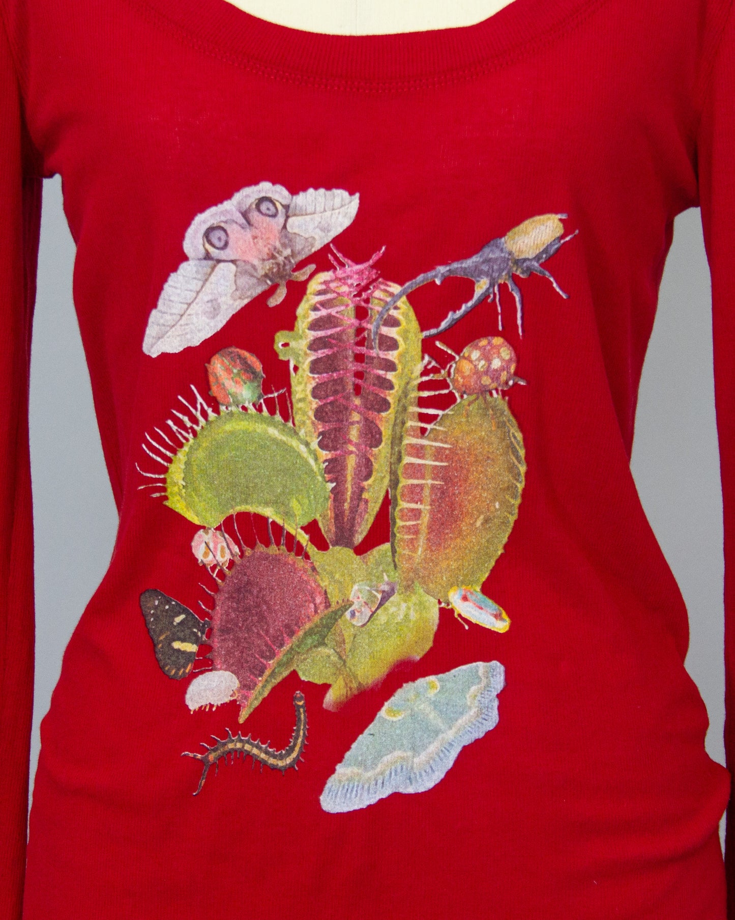 Venus Fly Long Tshirts RED