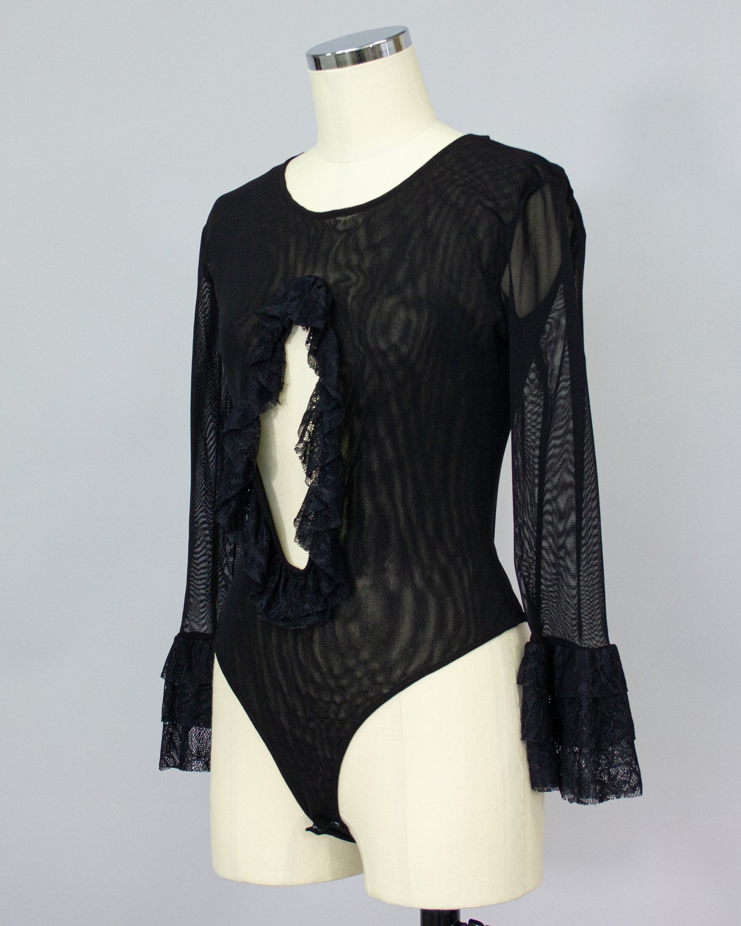 Lace Bodysuits BLACK