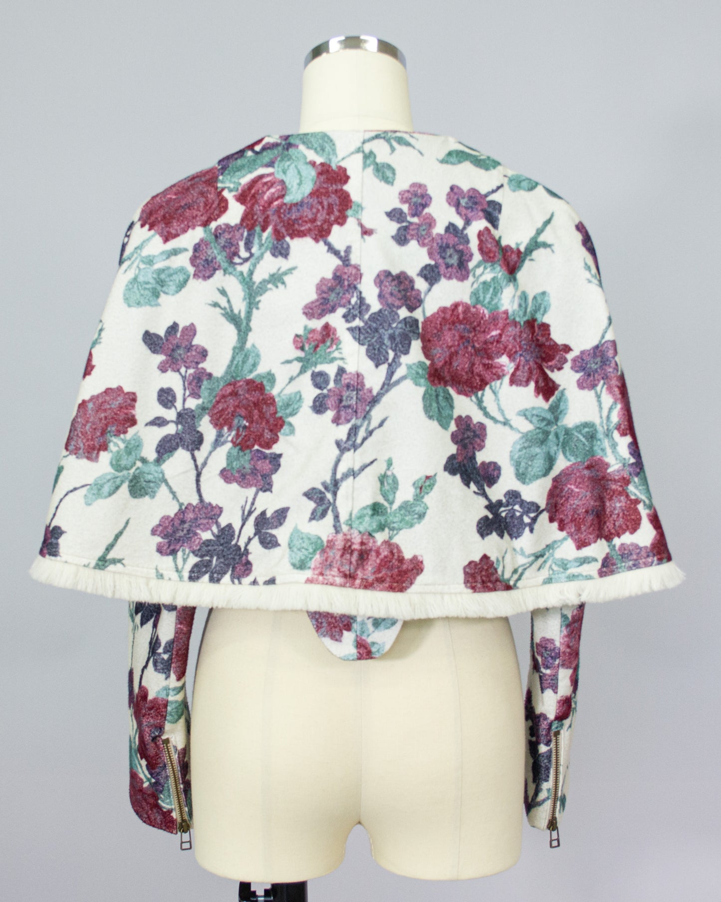 "Fragile heart" Peplum Jacket