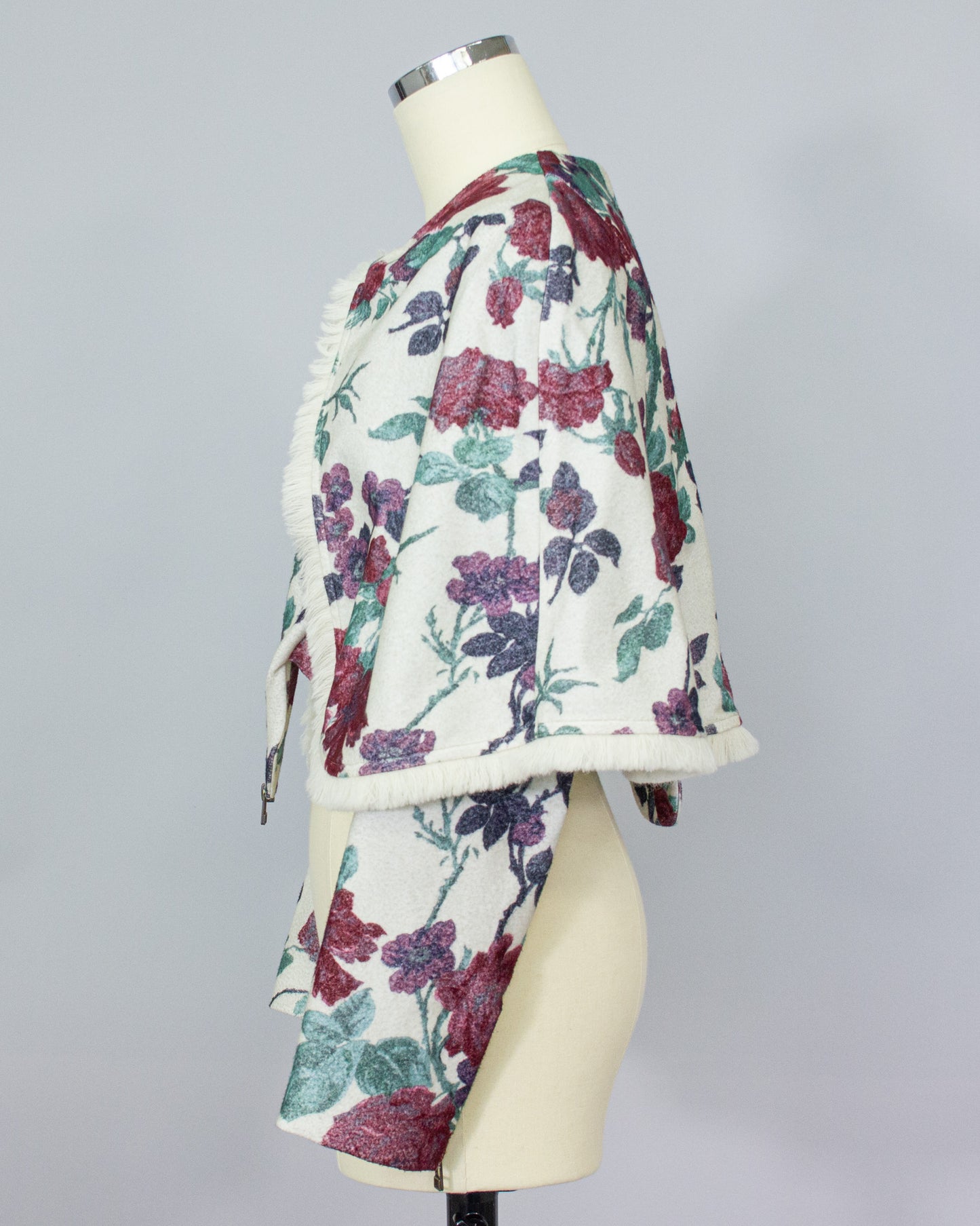 "Fragile heart" Peplum Jacket