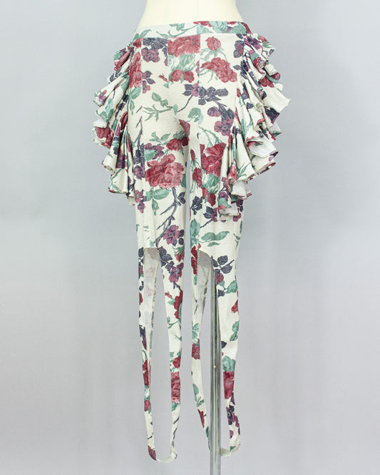 "Fragile heart" Frills Leggings