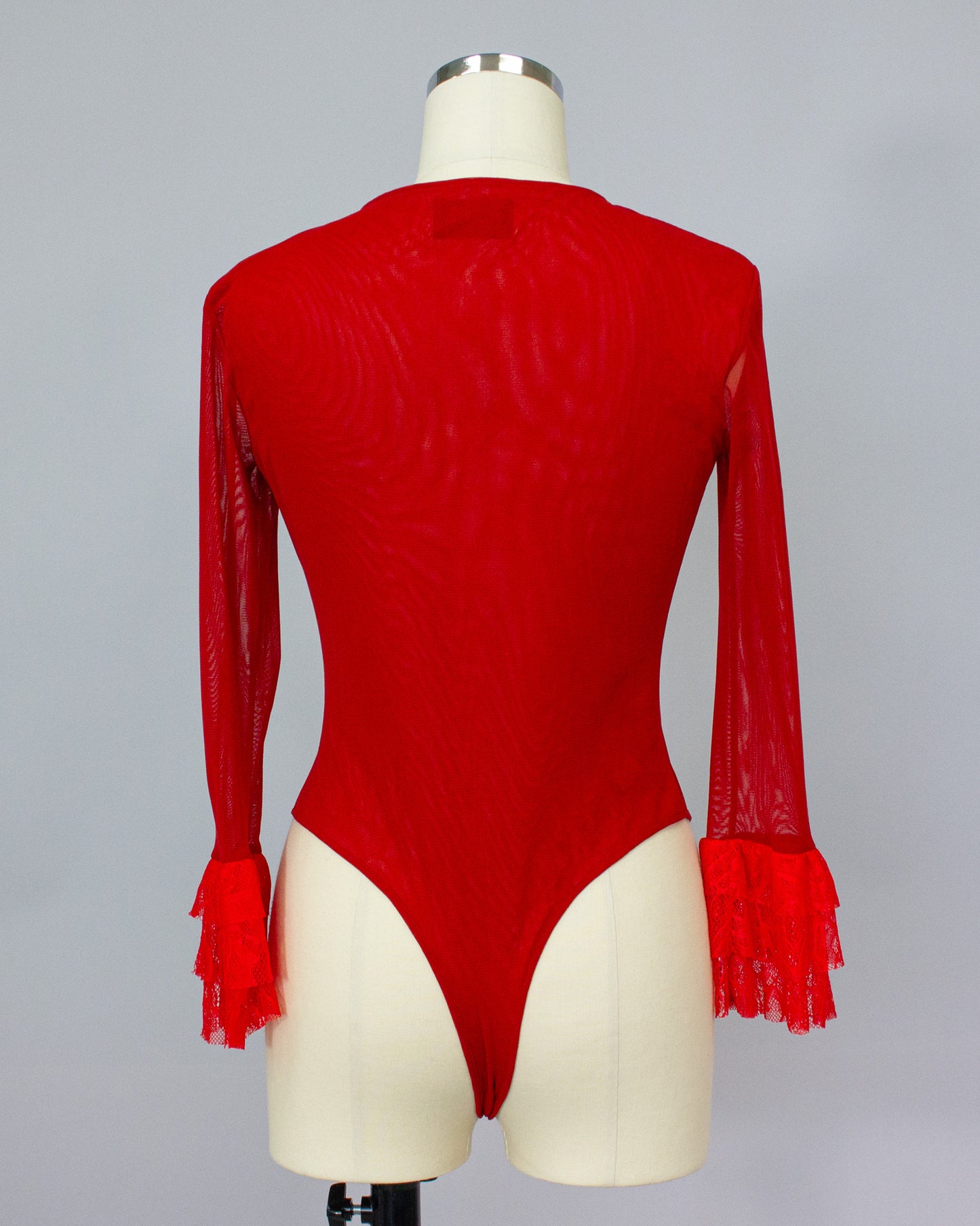 Lace Bodysuits RED